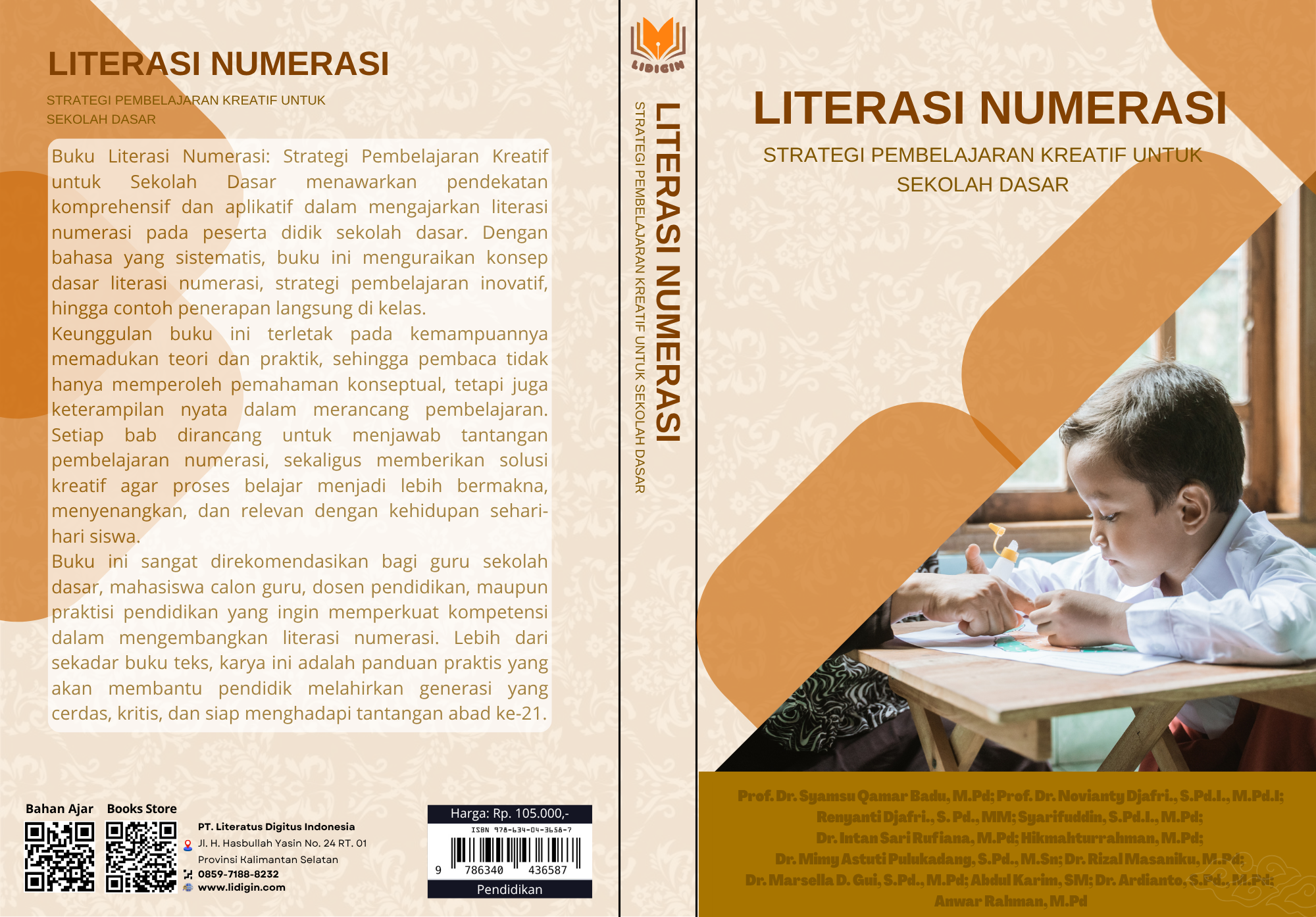38. Cover LITERASI NUMERASI Strategi Pembelajaran Kreatif untuk Sekolah Dasar