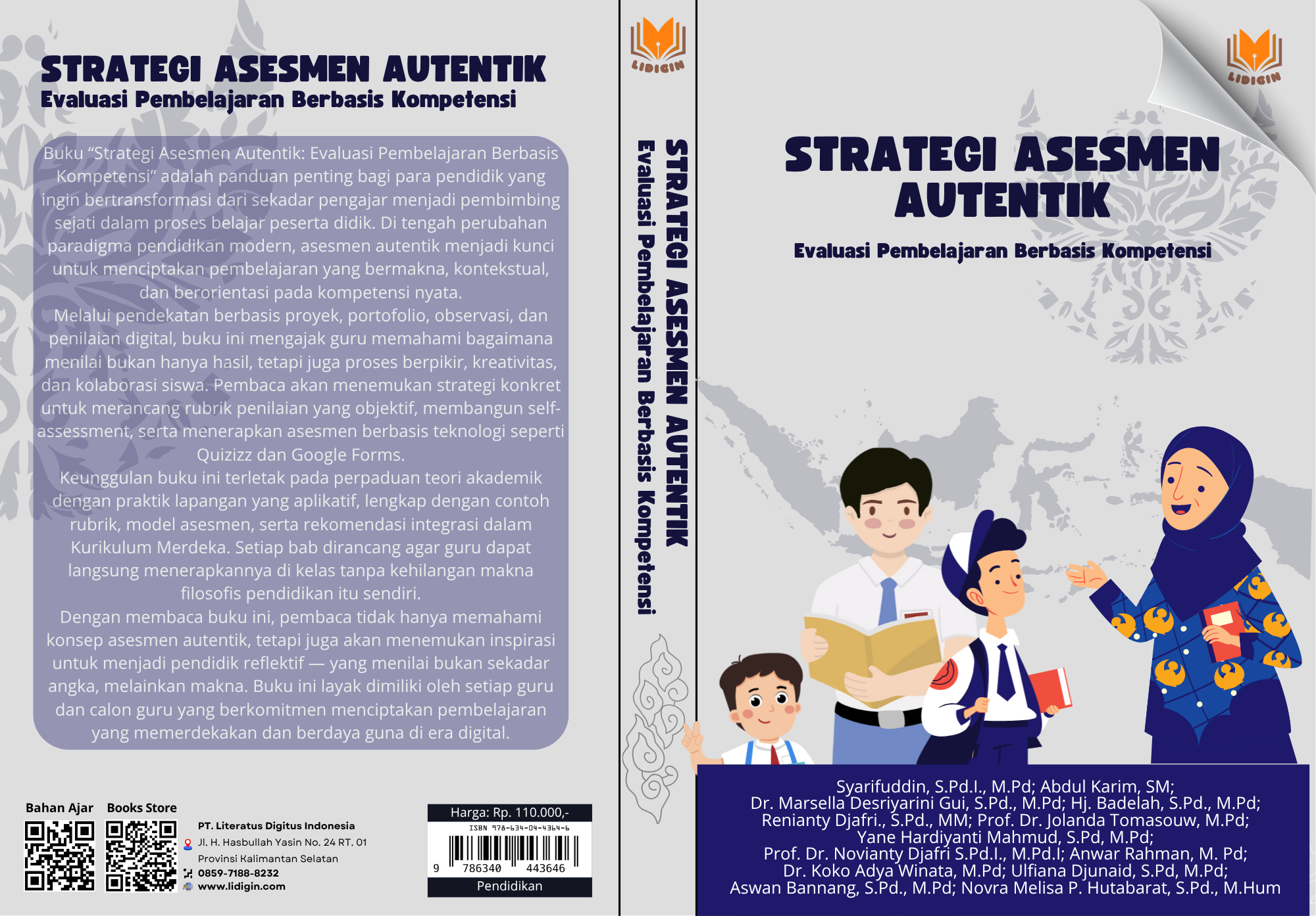 41. Cover Strategi Asesmen Autentik Evaluasi Pembelajaran Berbasis Kompetensi (2)