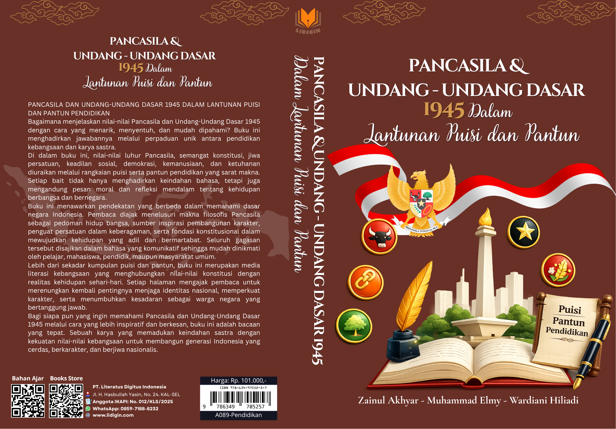 Pancasila & Undang-Undang Dasar 1945 dalam Lantunan Puisi dan Pantun Pendidikan