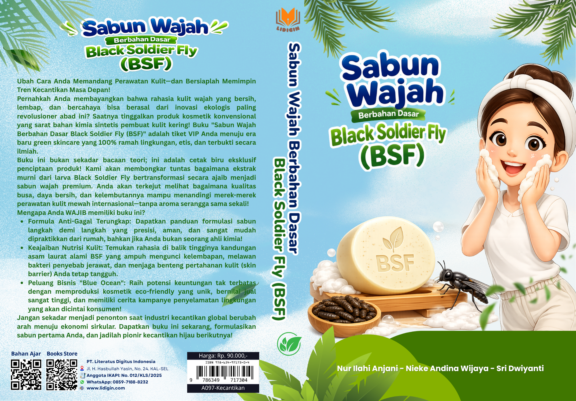 Sabun Wajah Berbahan Dasar Black Soldier Fly (BSF)