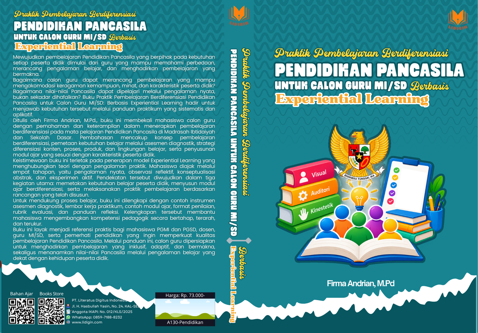 Praktik Pembelajaran Berdiferensiasi Pendidikan Pancasila untuk Calon Guru MI/SD: Berbasis Experiential Learning
